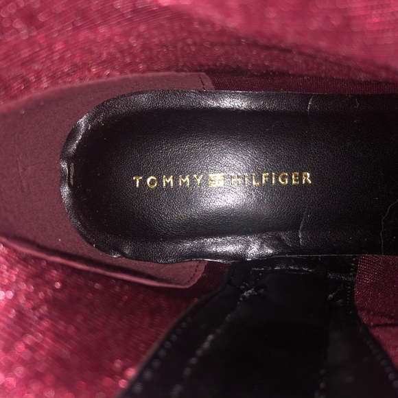 Tommy Hilfiger women's equestrian boots wide calf - Picture 5 of 5